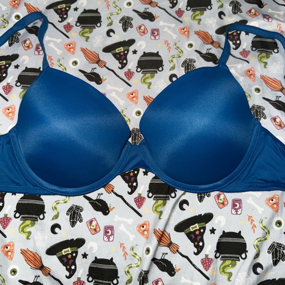 PINK Victoria's Secret Deep Blue Bra